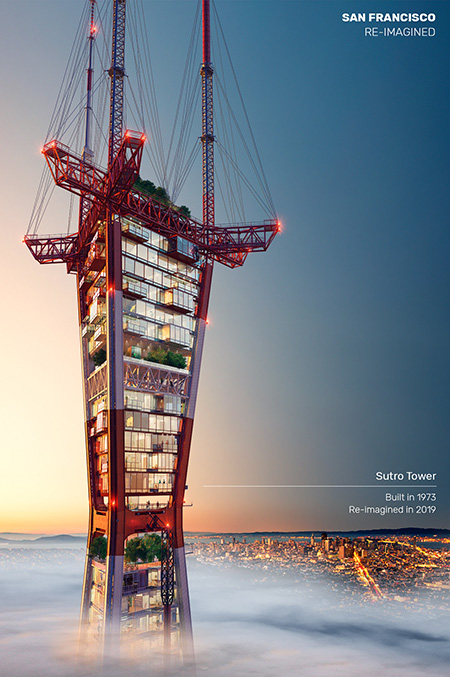 Sutro Tower by Transparent House